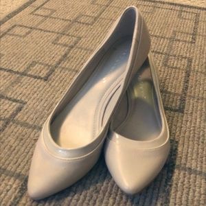 BCBGeneration Low-Heeled Wedges with Pointed Toe